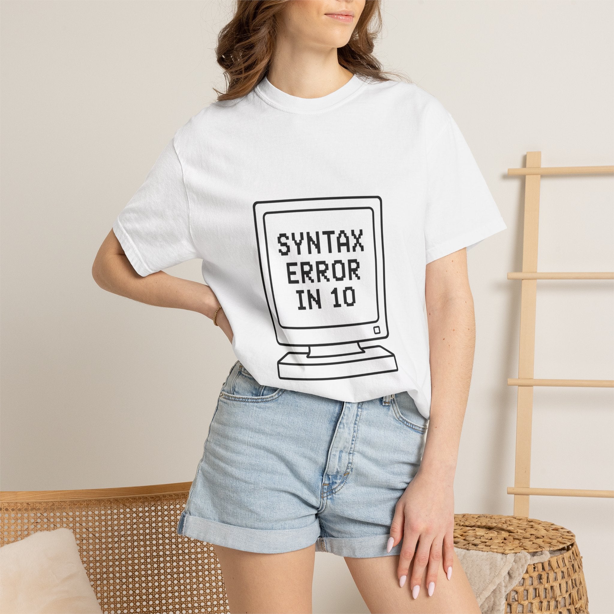 T-Shirt — "Syntax Error in 10"