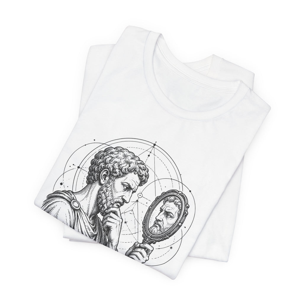 T-Shirt = "The unexamined life is not worth living."