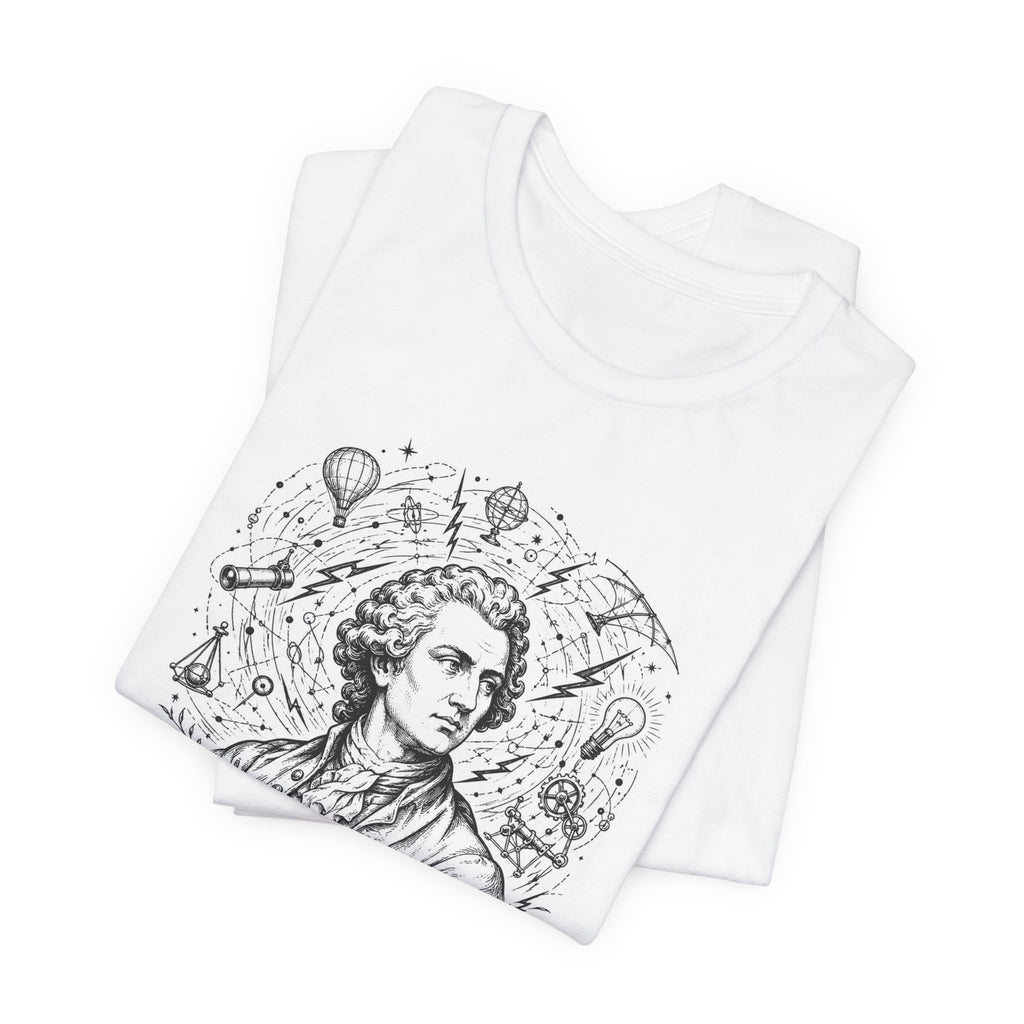 T-Shirt = "There is no great genius without a touch of madness."